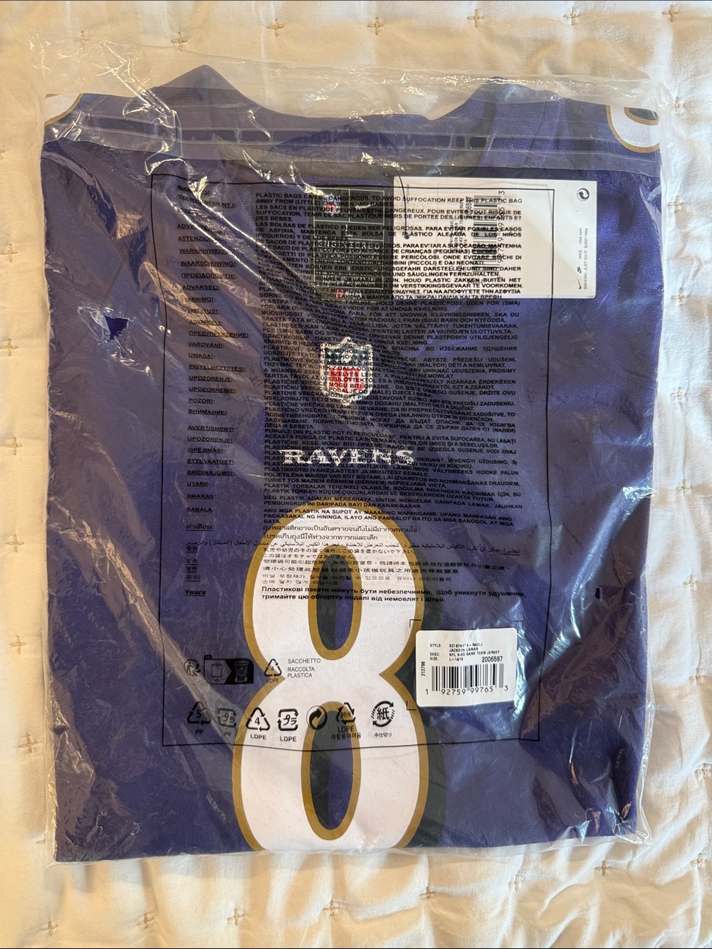NWT Baltimore Ravens Lamar Jackson Nike Football Game
Jersey Youth L or XL $110